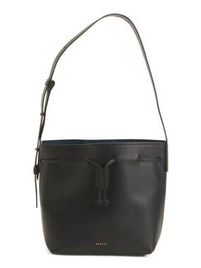 RADLEY LONDON Leather York Mews Drawstring Bucket Bag
